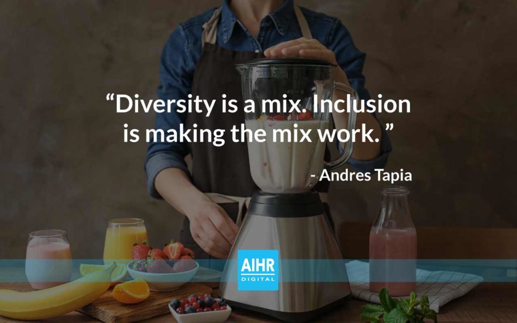 Diversity vs inclusion: a definition