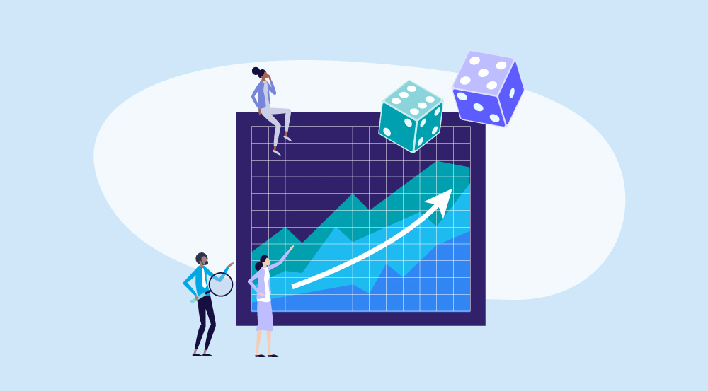 A conceptual representation of employee experience statistics.