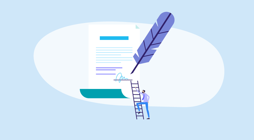 A conceptual representation of onboarding documents.